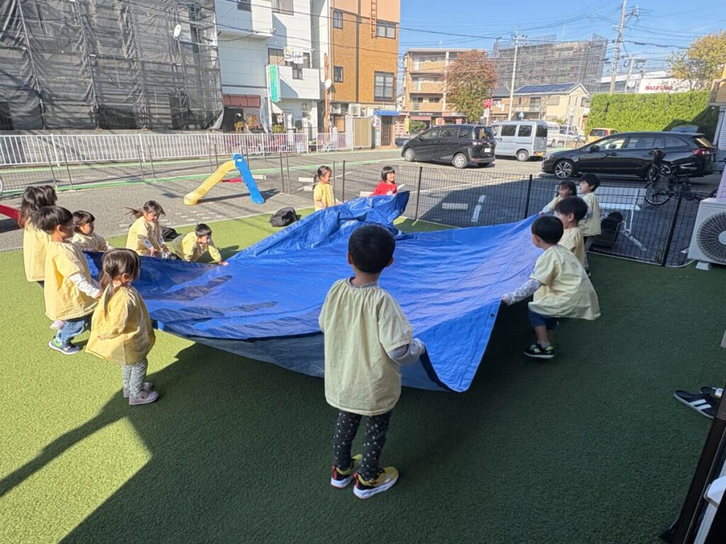 テントの下で✨⛺✨