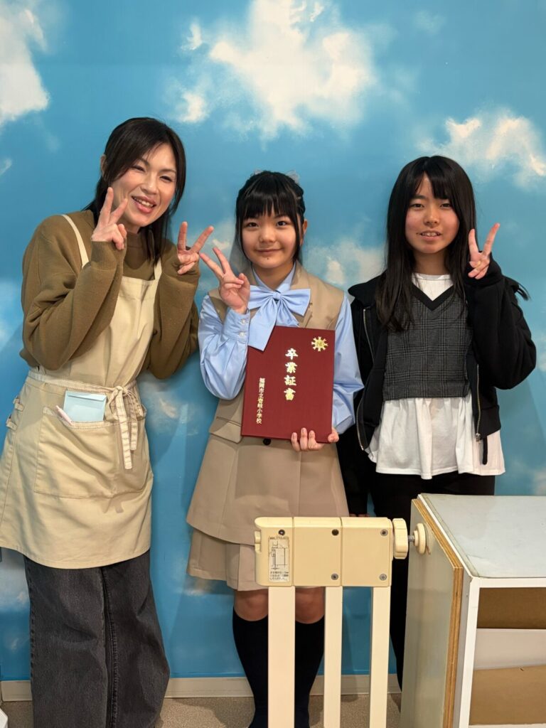 大きい卒園児の卒業✨