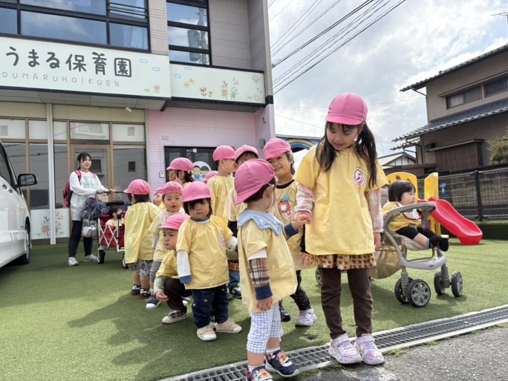 　公園へ行く練習！！