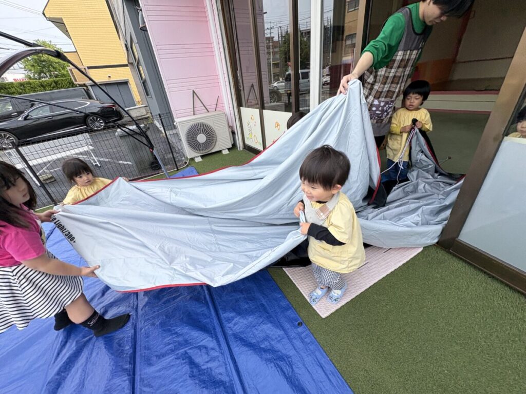 テント⛺️DAY✨