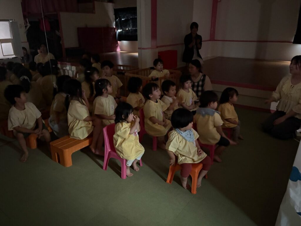 影絵上映会